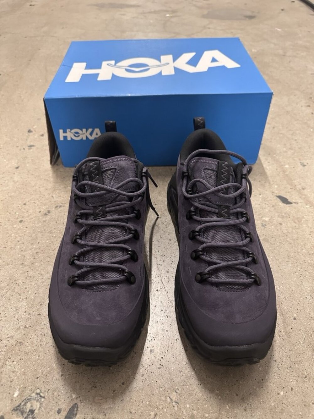 HOKA U Tor Summit Sneakers Squid Ink Dark Blue - Picture 8 of 12